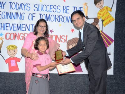 KV Gautam at Manav Rachna International School Gurgaon