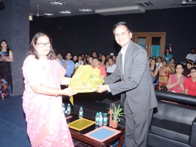 KV Gautam at Manav Rachna International School Gurgaon